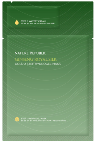 GINSENG ROYAL SILK GOLD 2 STEP HYDROGEL MASK