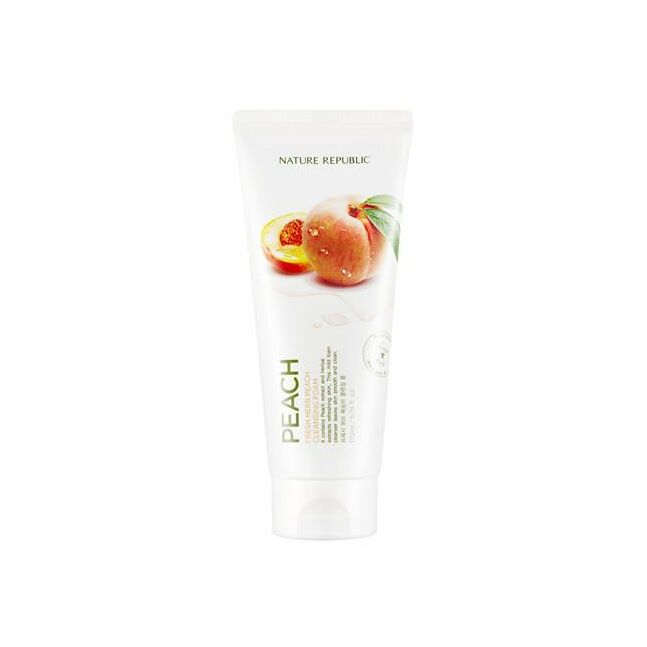 FRESH HERB peach cleansing foam Тоортой цэвэрлэгч хөөс