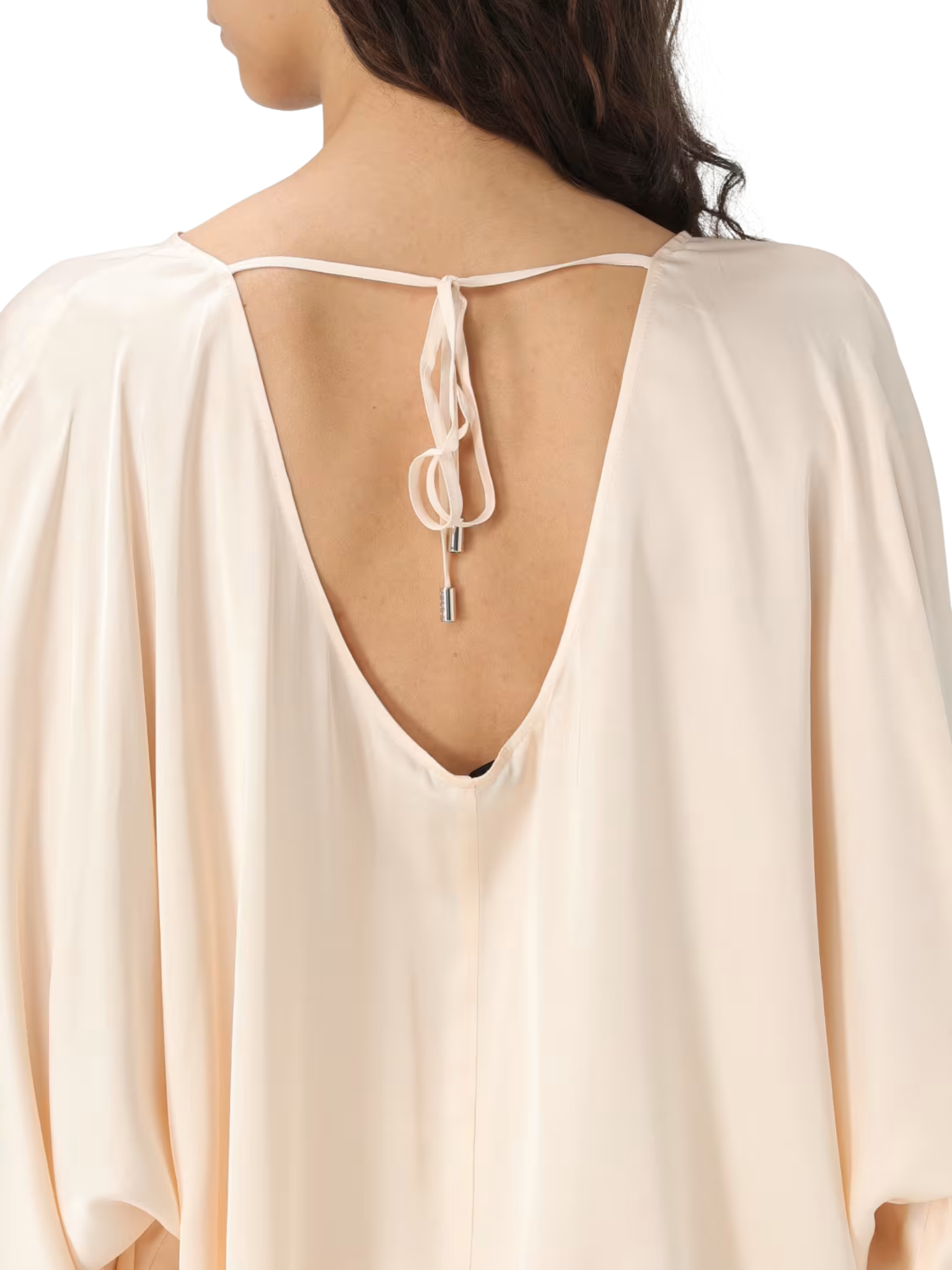 BLOUSE W. WOVEN