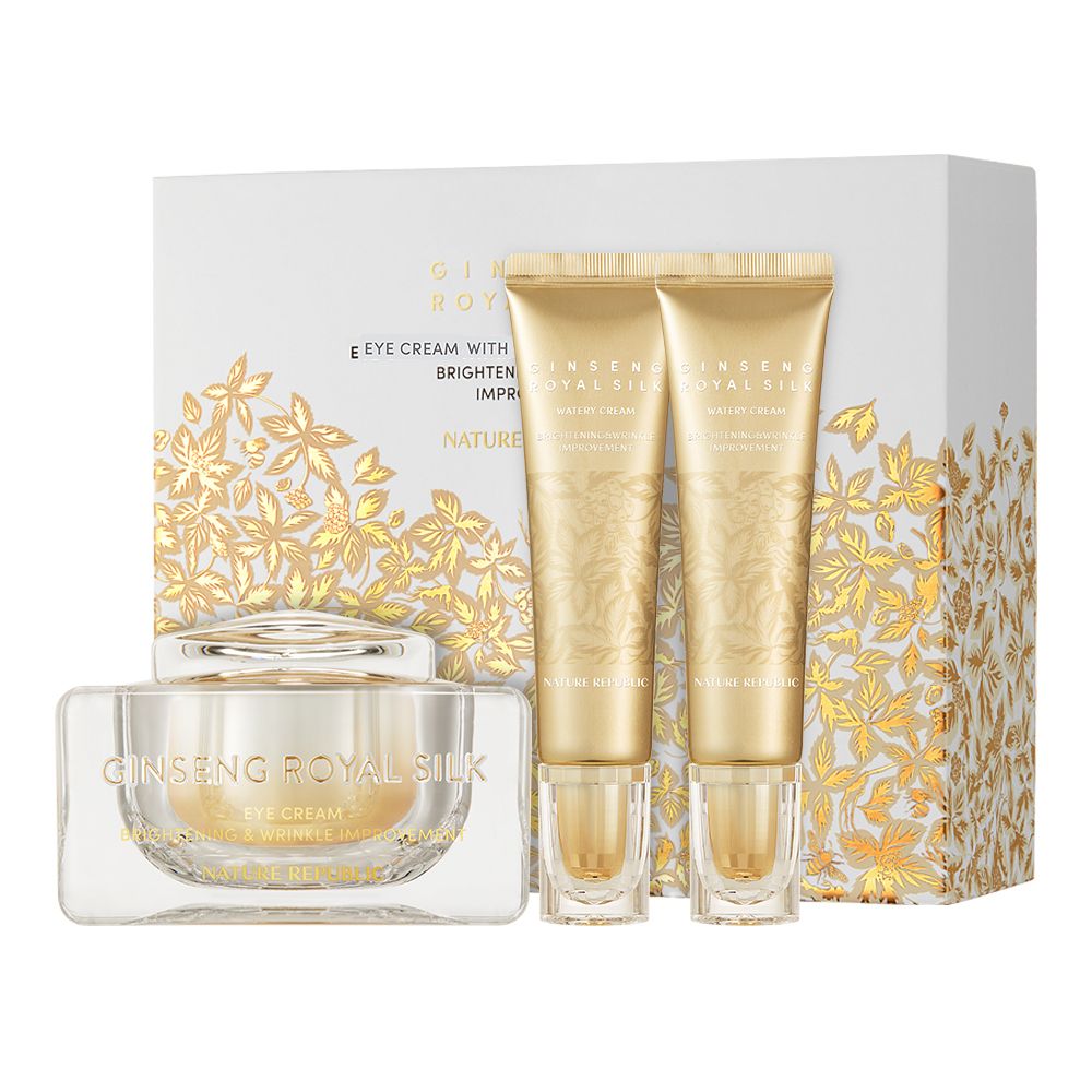 GINSENG ROYAL SILK WATERY EYE CREAM WITH CREAM SET
