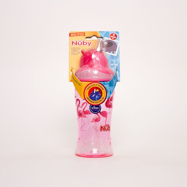 Nuby PS 360мл спорт соруул нь таглагддаг аяга 36+сар