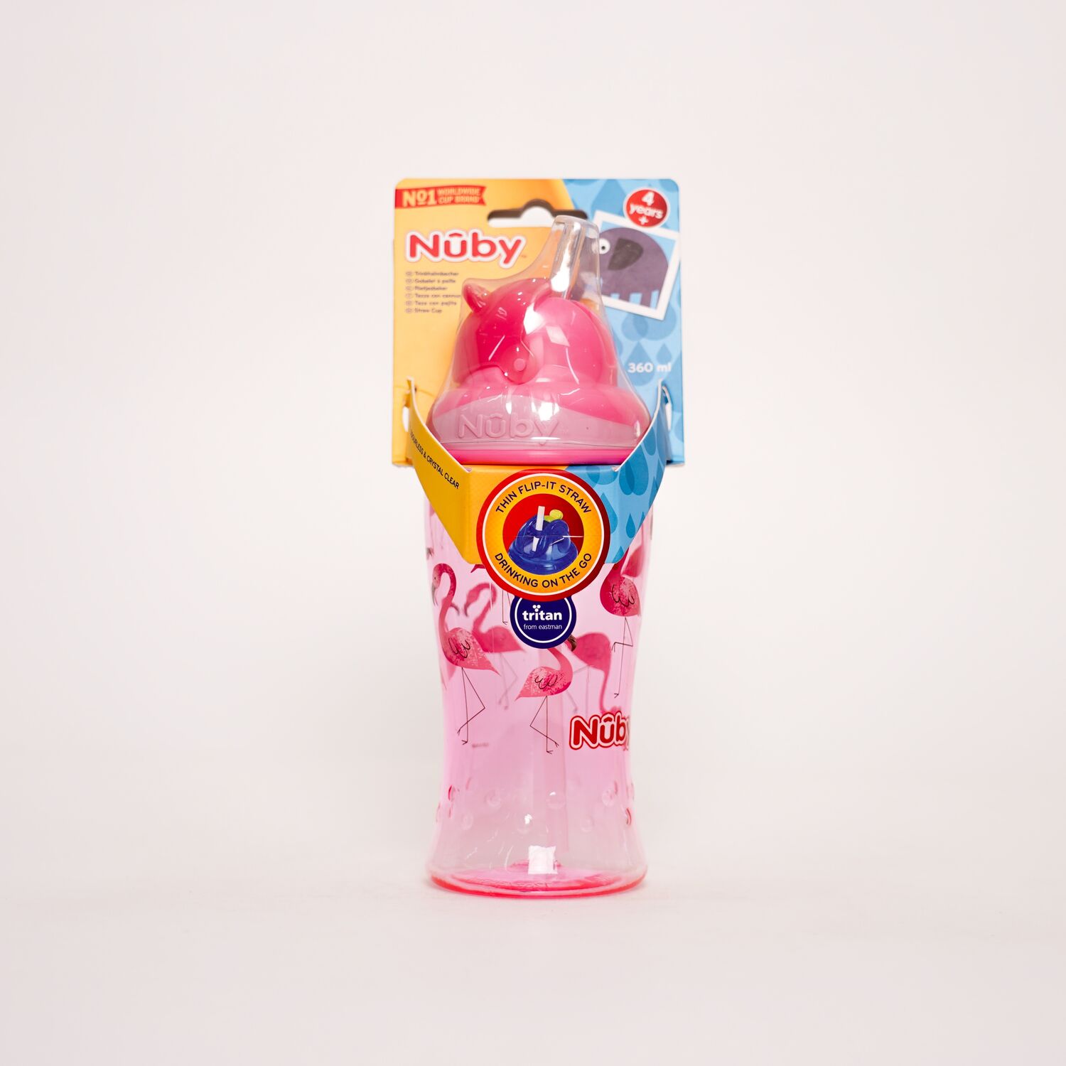 Nuby PS 360мл спорт соруул нь таглагддаг аяга 36+сар