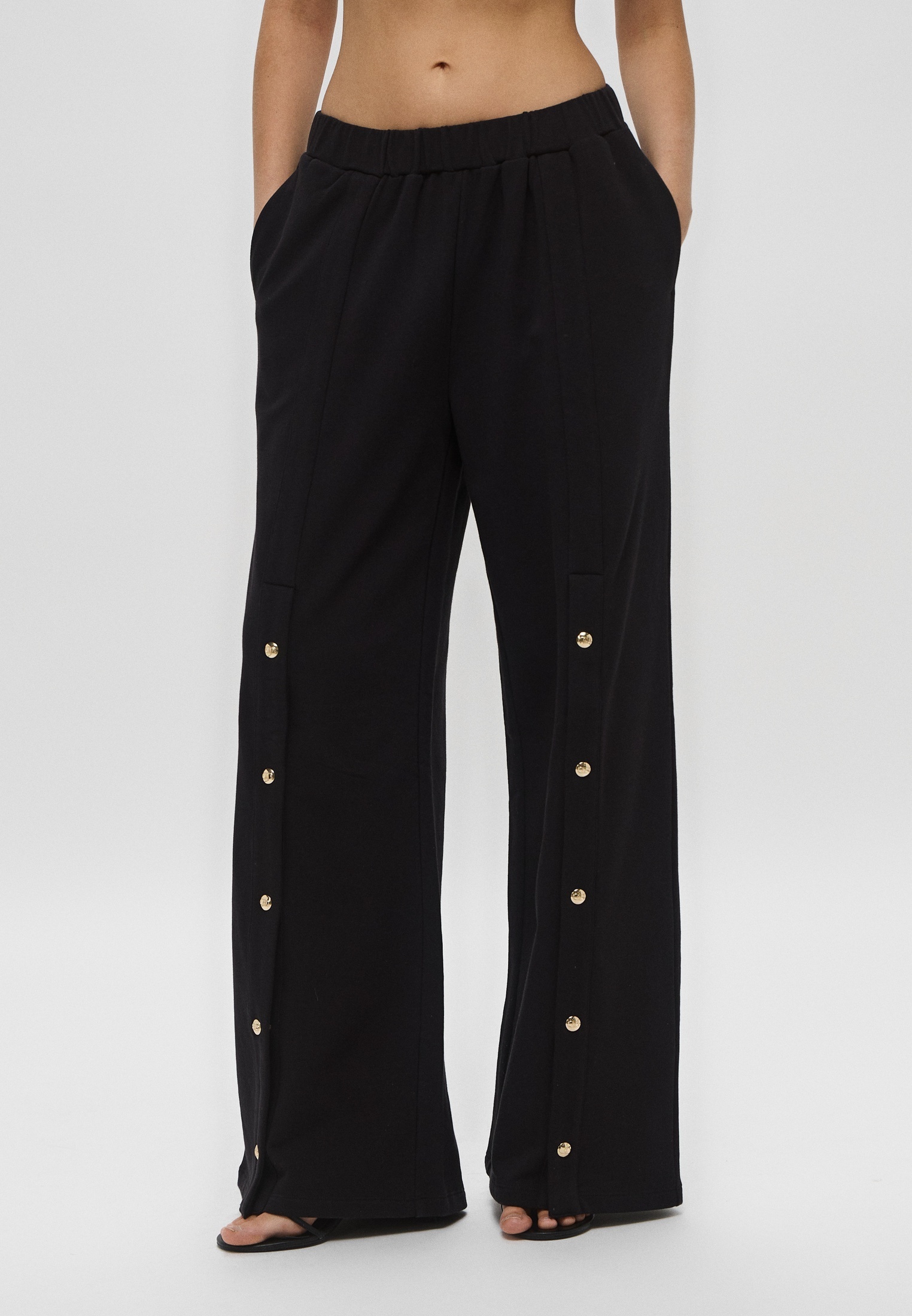 TROUSER W. KNITTED