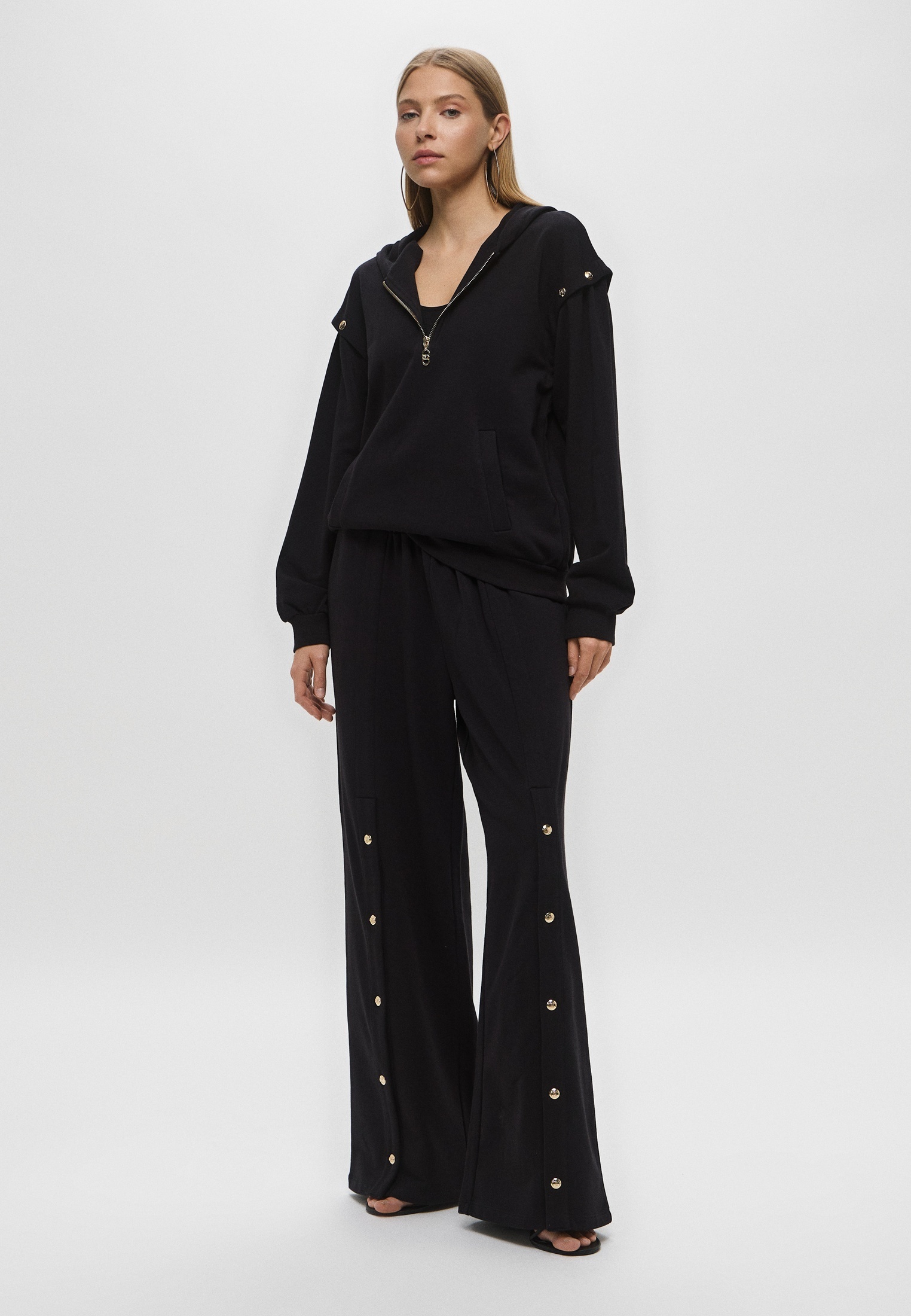 TROUSER W. KNITTED
