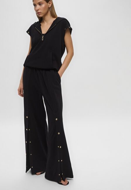 TROUSER W. KNITTED