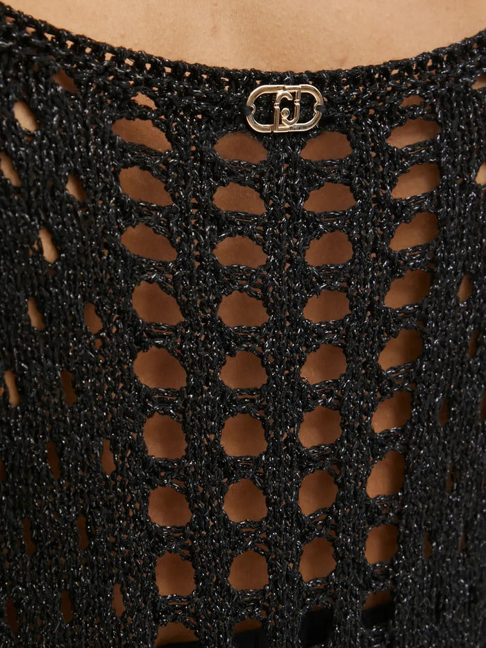 DRESS W. KNITTED