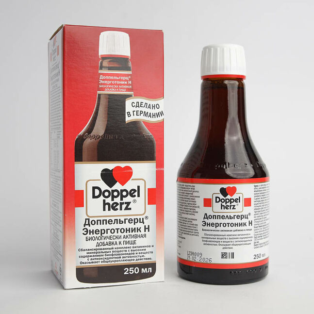Доппельгерц Энерготоник Н. 250 мл шингэн