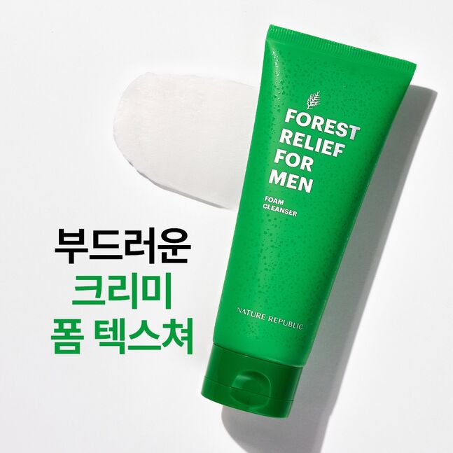 FOREST RELIEF FOR MEN FOAM CLEANSER