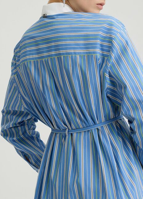 BLOUSE W. WOVEN