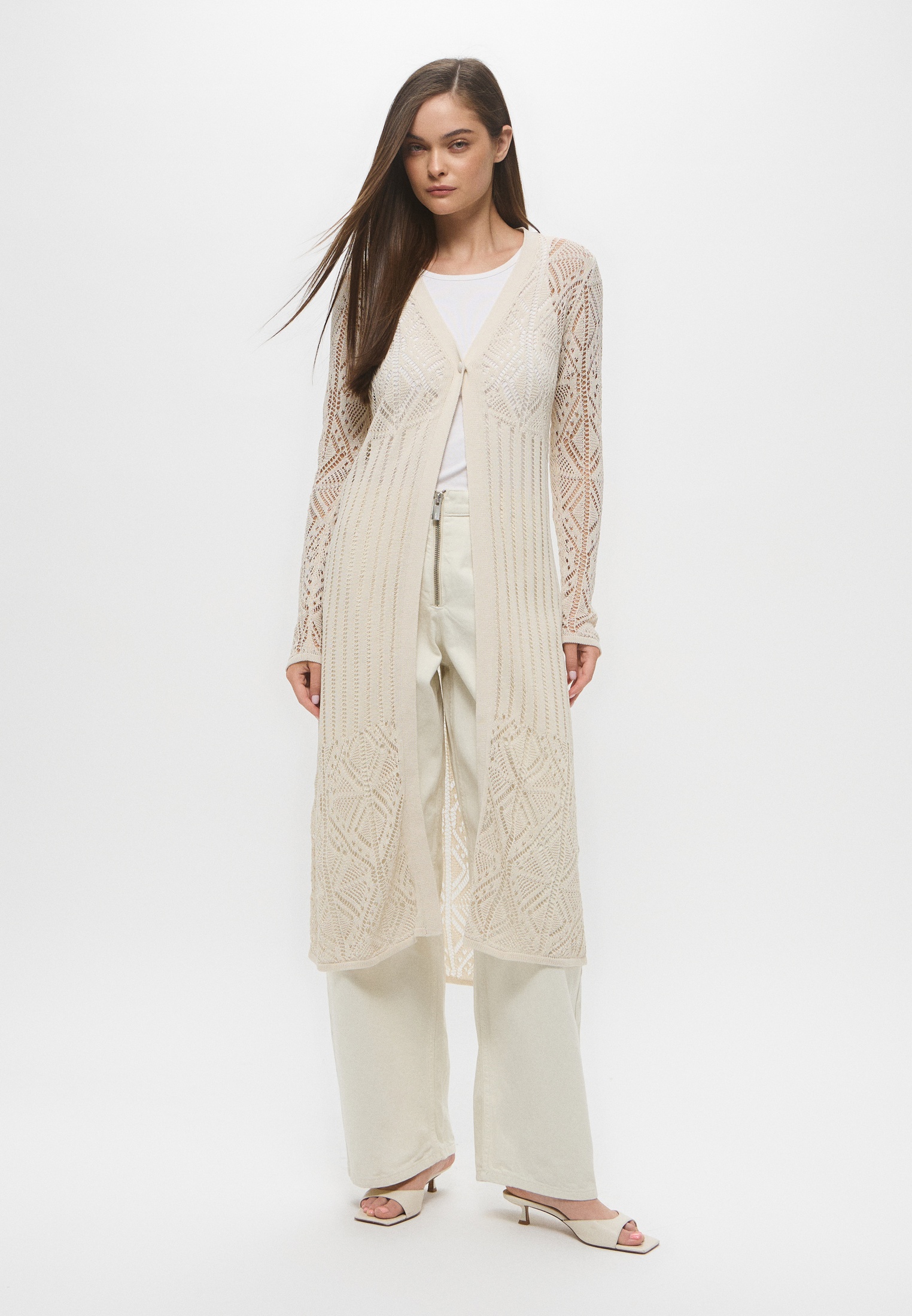 DRESS W. KNITTED