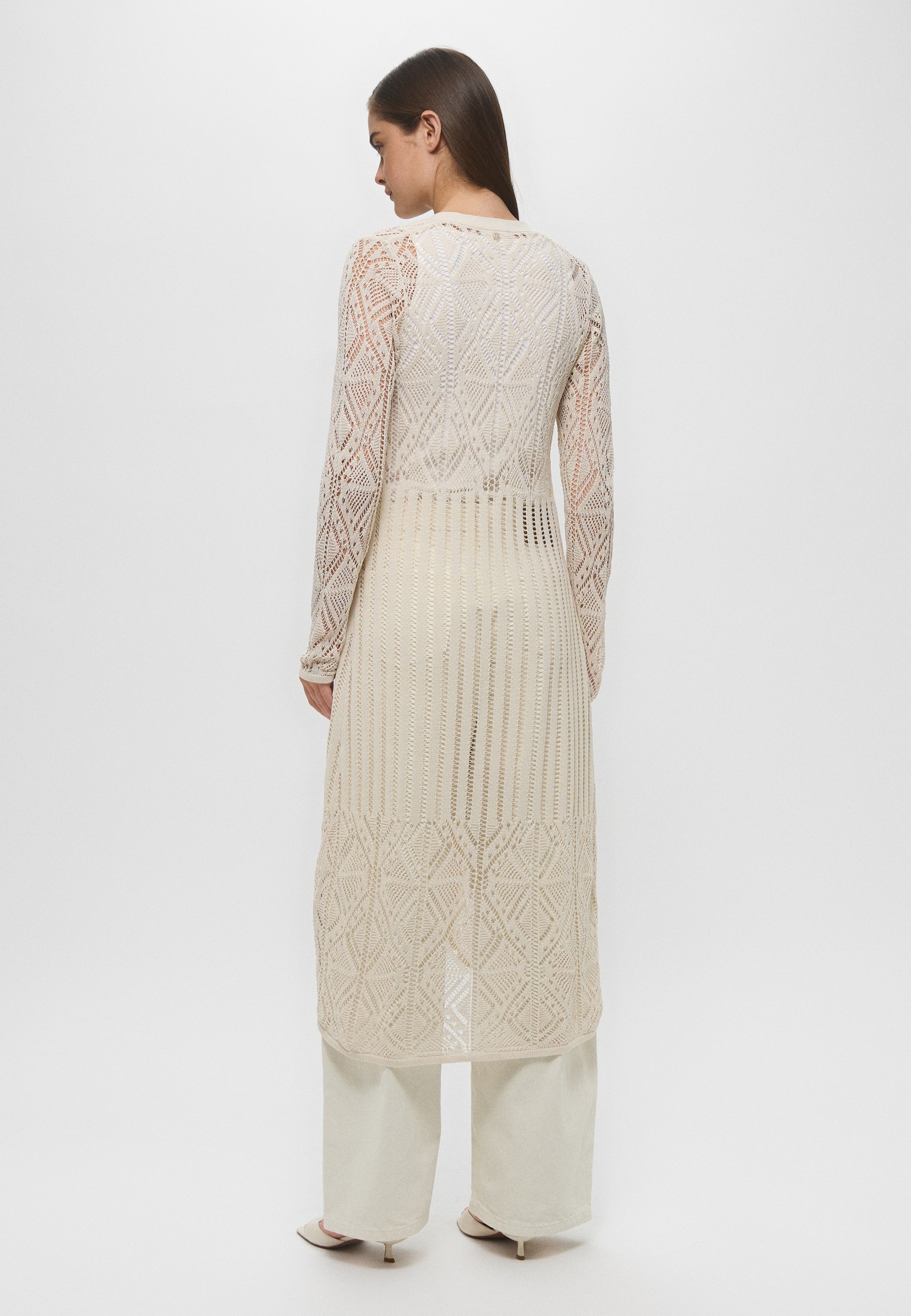 DRESS W. KNITTED