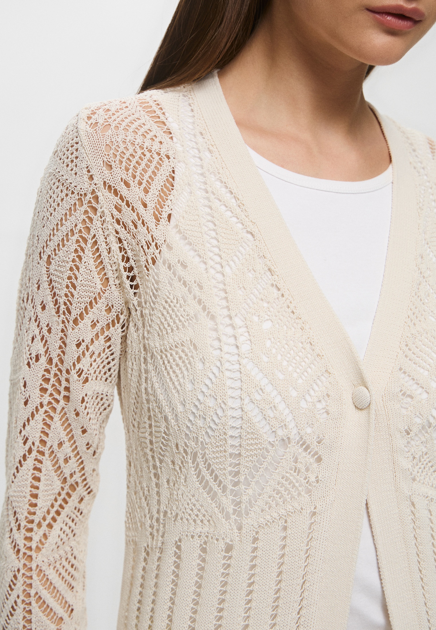 DRESS W. KNITTED