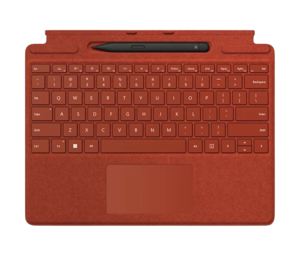 Microsoft Surface Pro X & Pro 8 keyboard Red 
