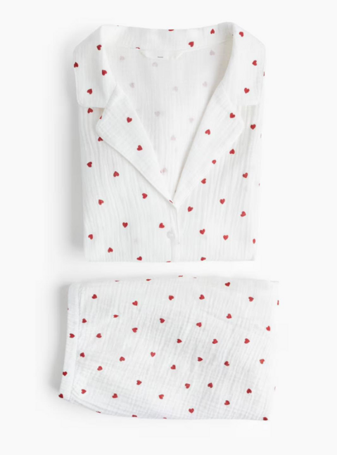 H&m муслин пажама