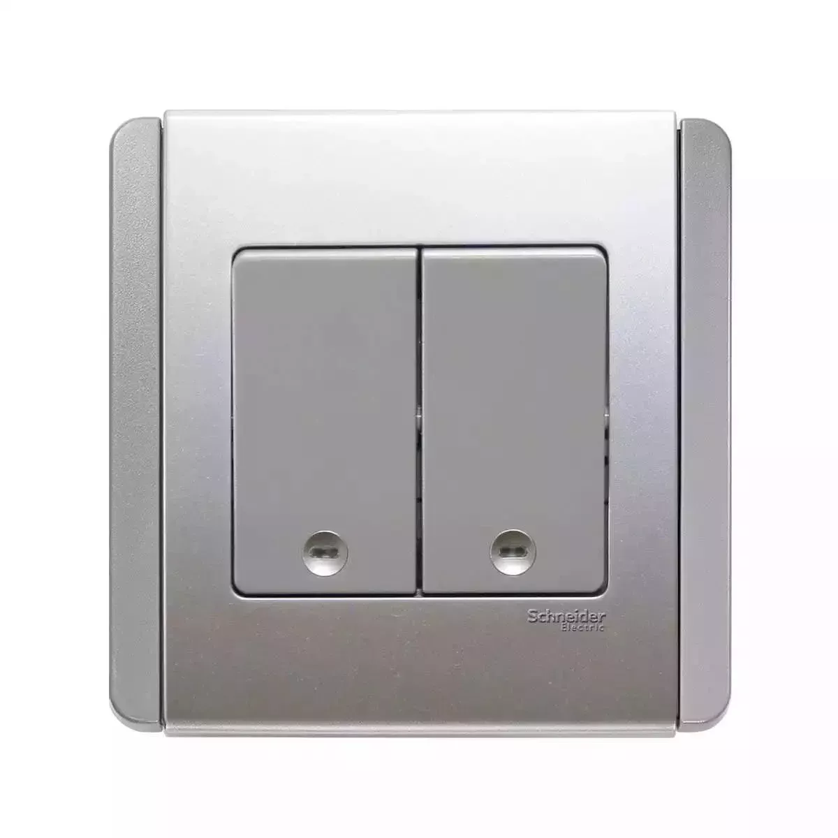 NEO, 2 Gang, 1 Way, Vertical Dolly with Blue LED