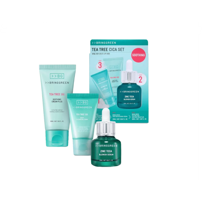 BRING GREEN TEA TREE CICA SET