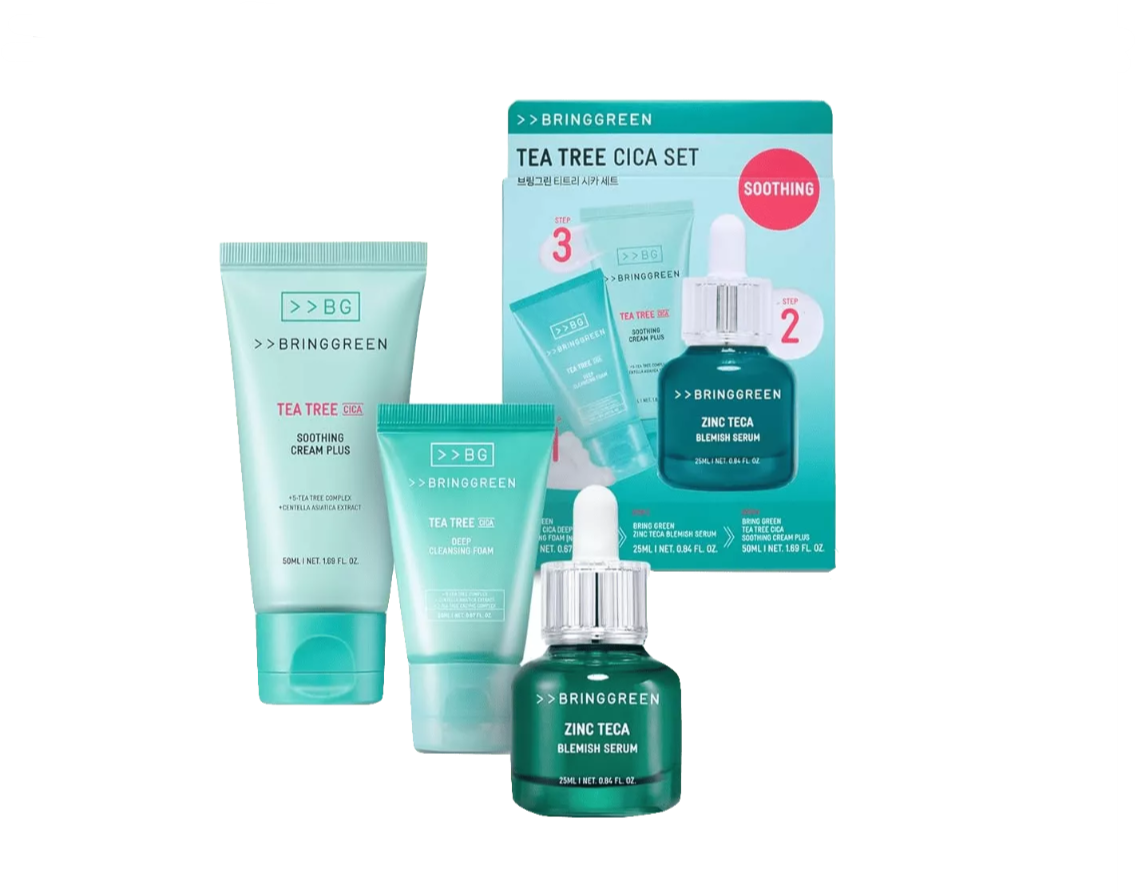 BRING GREEN TEA TREE CICA SET