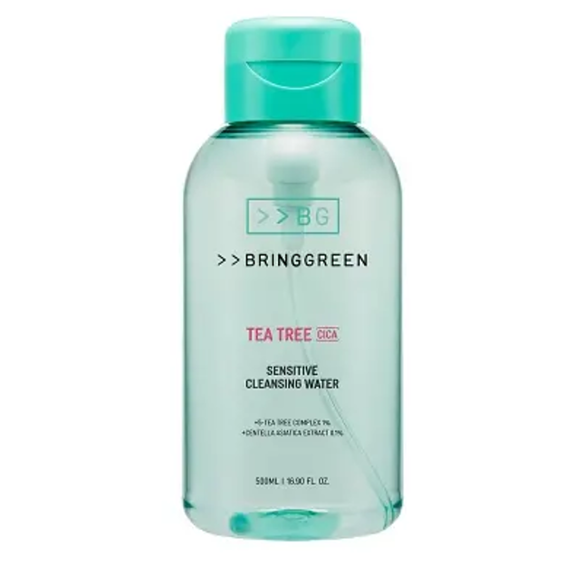 BRING GREEN Tea Tree Cica Sensitive Cleansing Water  500mL