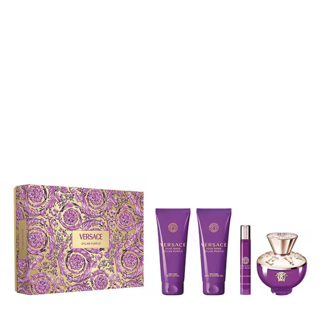 Versace dylan purple 100мл сэт