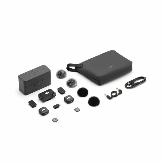 DJI MIC3 (2TX+1RX+Charging Case）