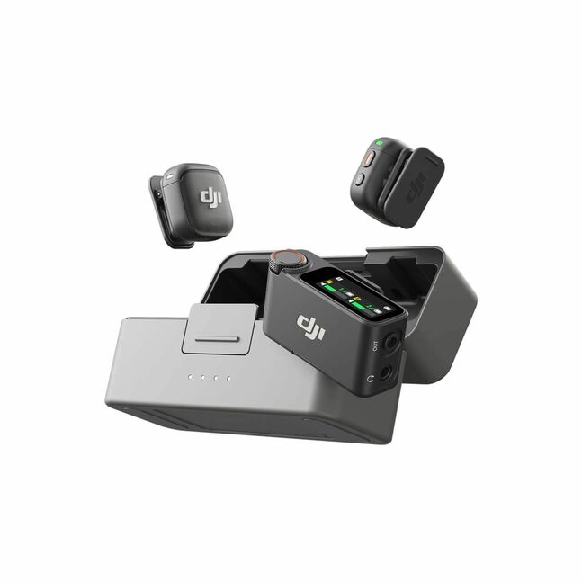 DJI MIC3 (2TX+1RX+Charging Case）
