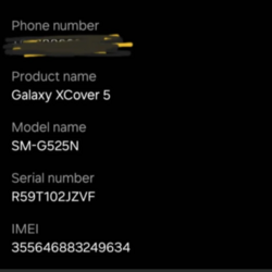 Galaxy x cover 5 64gb /солонгос/