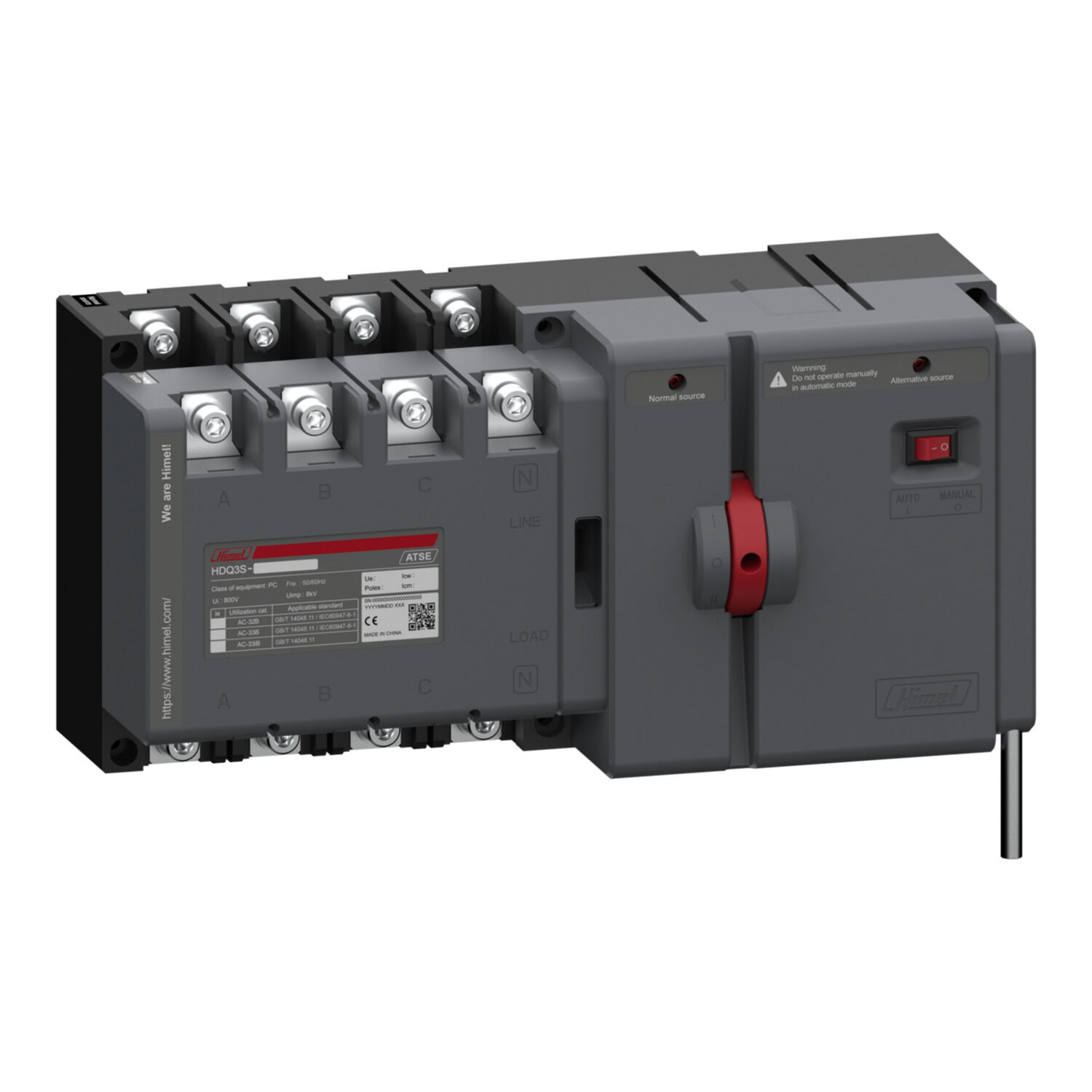 HDQ3S, 250AF/3P, 250A