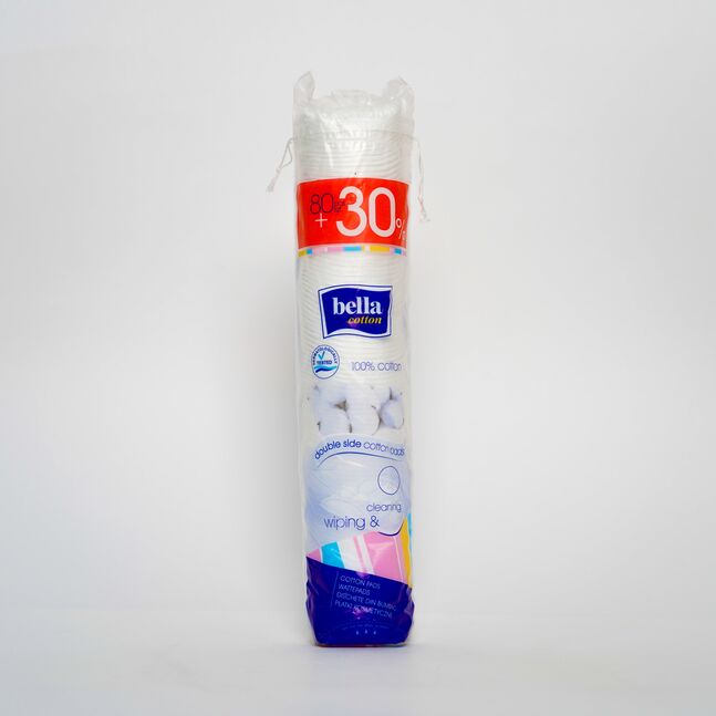 Bella круглые хөвөн +30 80шт