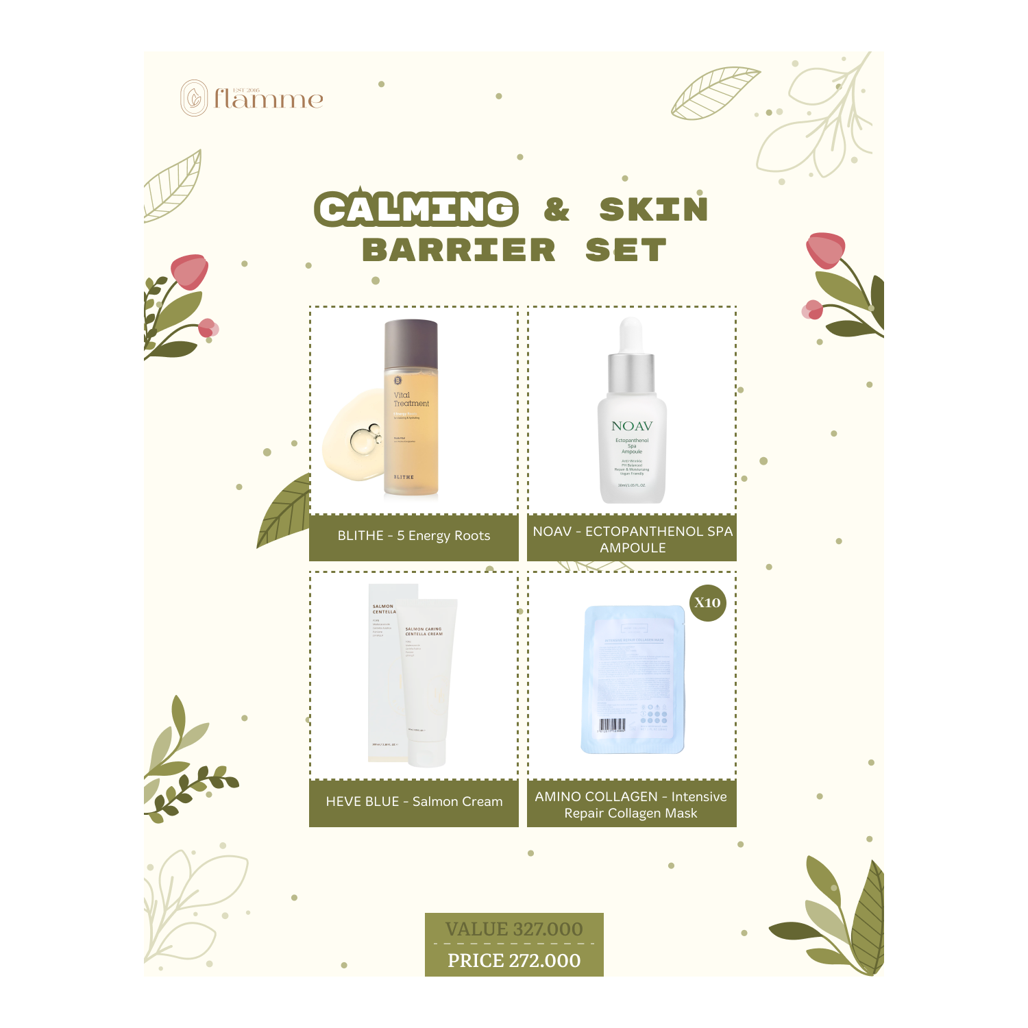 CALMING & SKIN BARRIER SET 