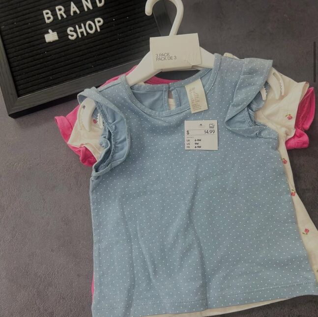 H&m t-shirt 6-9 sar