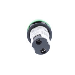 LED, Green, Pilot light, 230V
