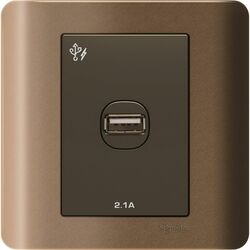 E8431USB-SZ, 1 gang, USB socket