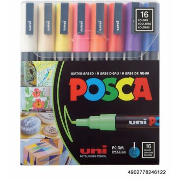 Posca-3M pack of 16 colors 