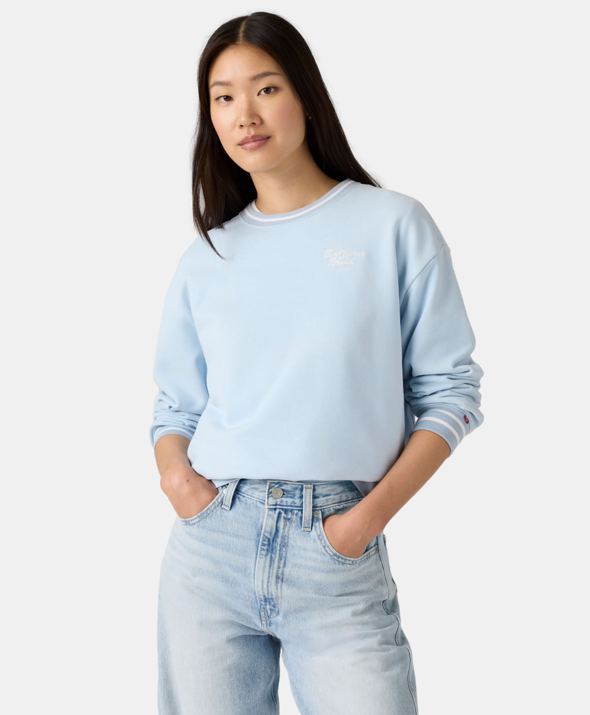 GR HERITAGE SPORT CREW CREW WELL WORN L