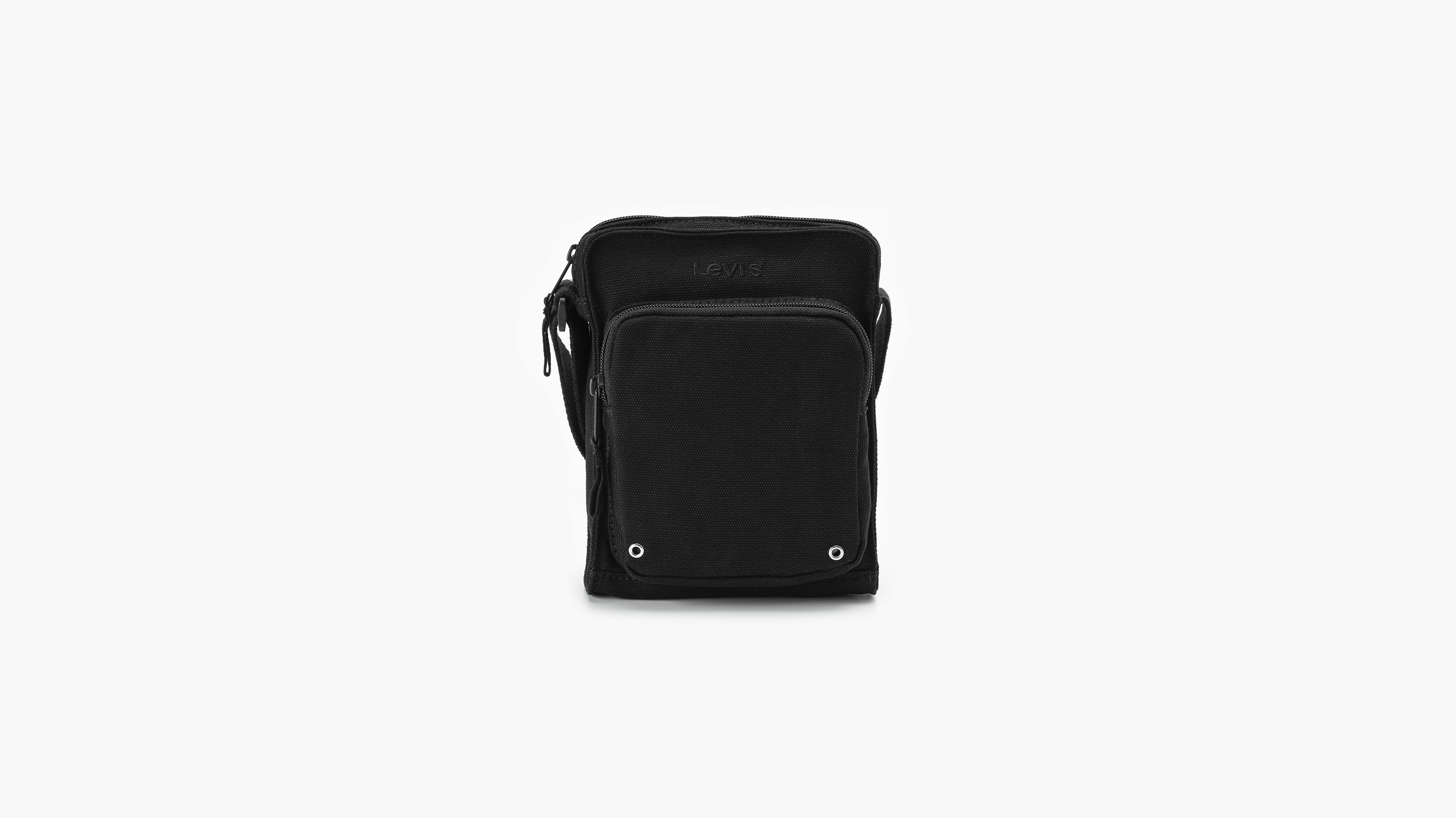 SMALL NS ZIP CROSSBODY CAVIAR