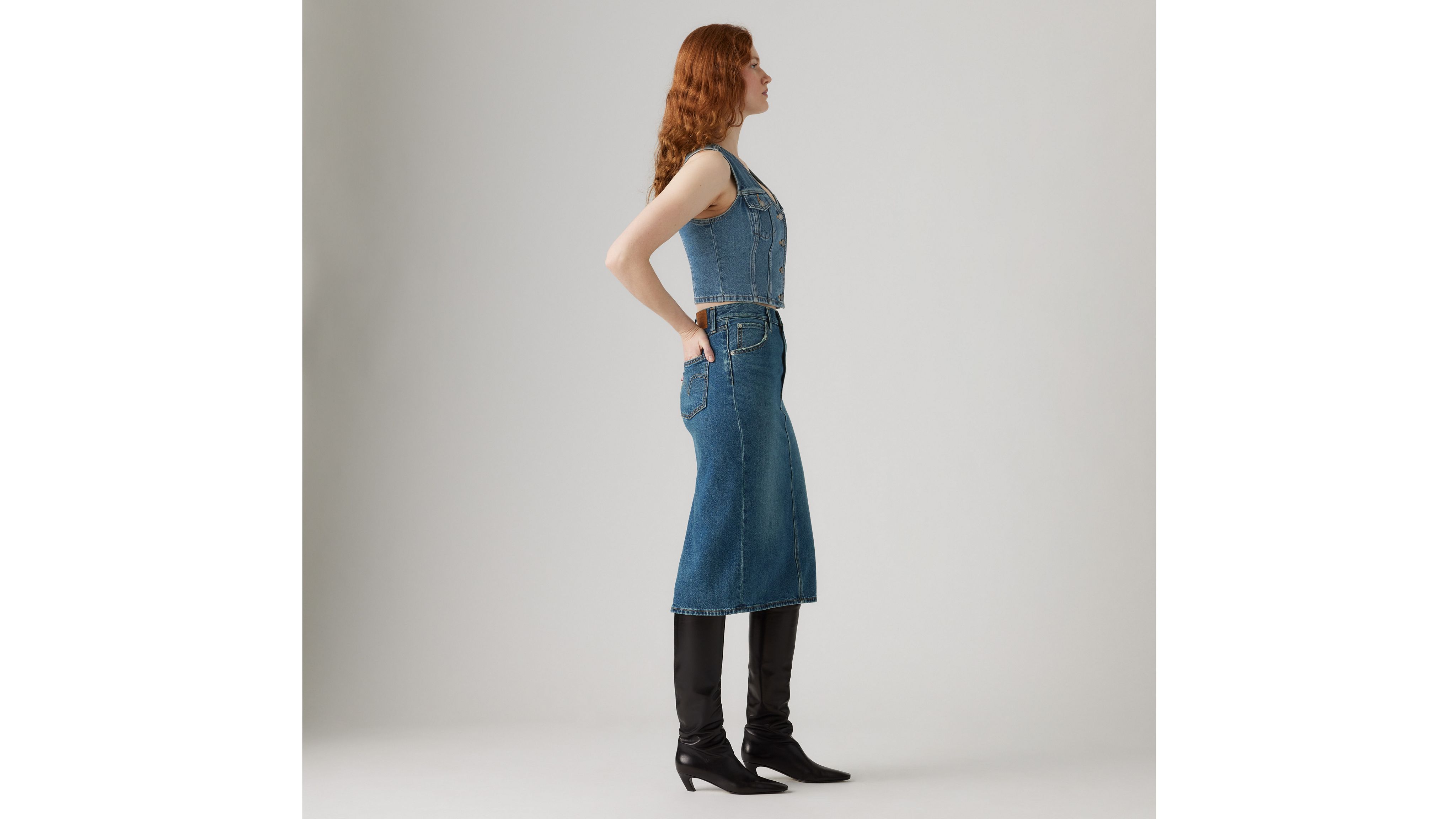 HR BACK SLIT SKIRT REVIEW TIME