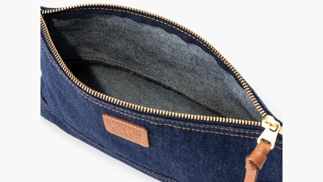 SMALL POUCH INDIGO RINSE 2