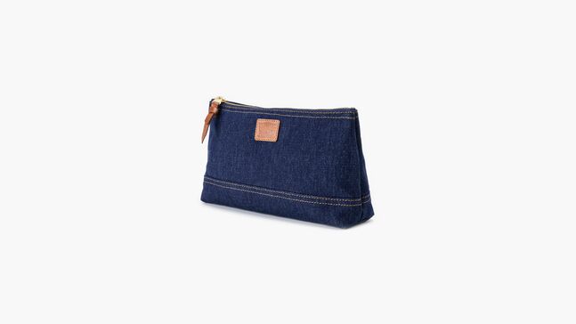 SMALL POUCH INDIGO RINSE 2