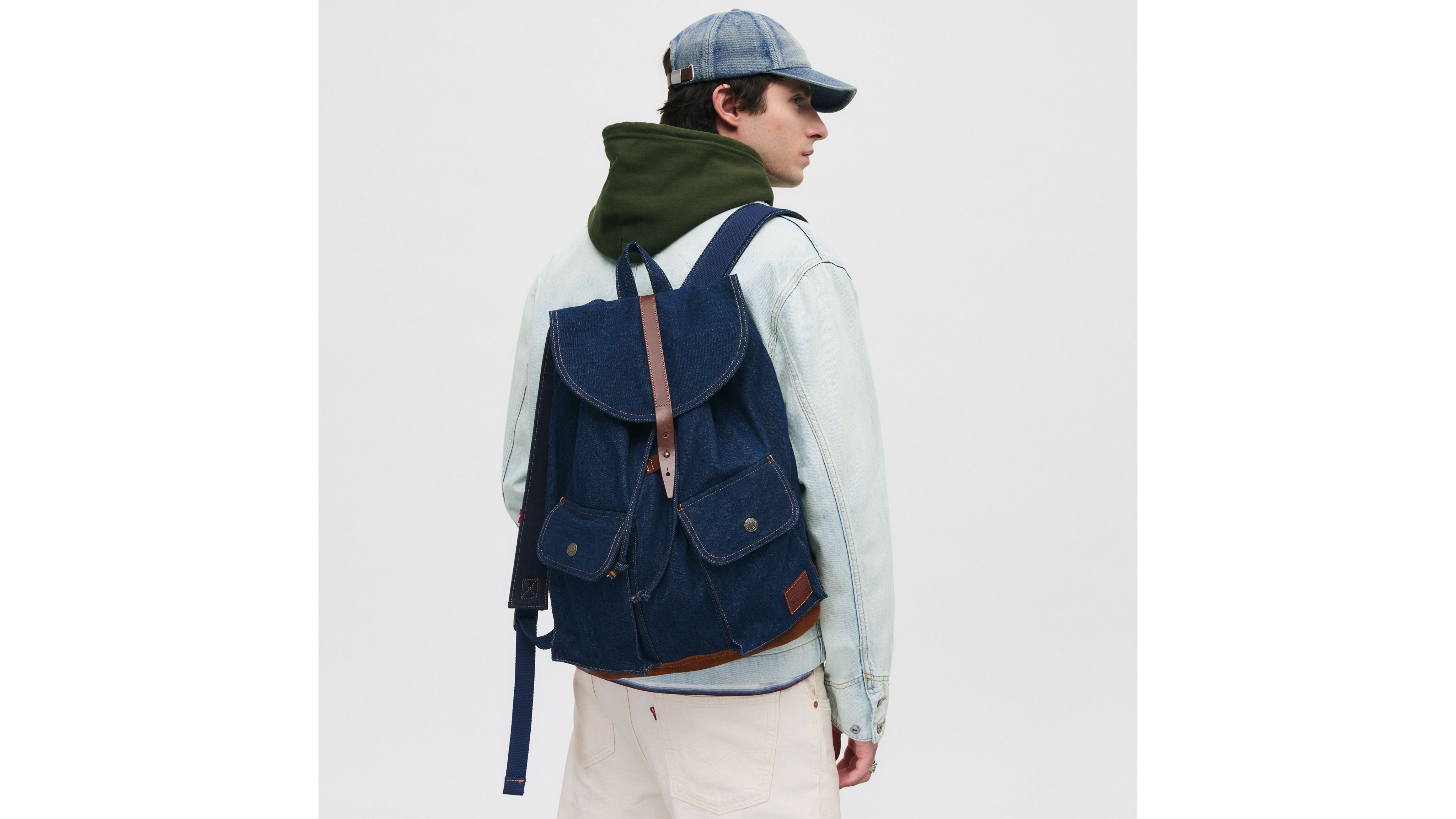 HERITAGE RUCKSACK INDIGO RINSE 2