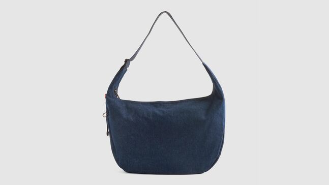 BROOKLYN XL SHOULDER BAG INDIGO RINSE 2