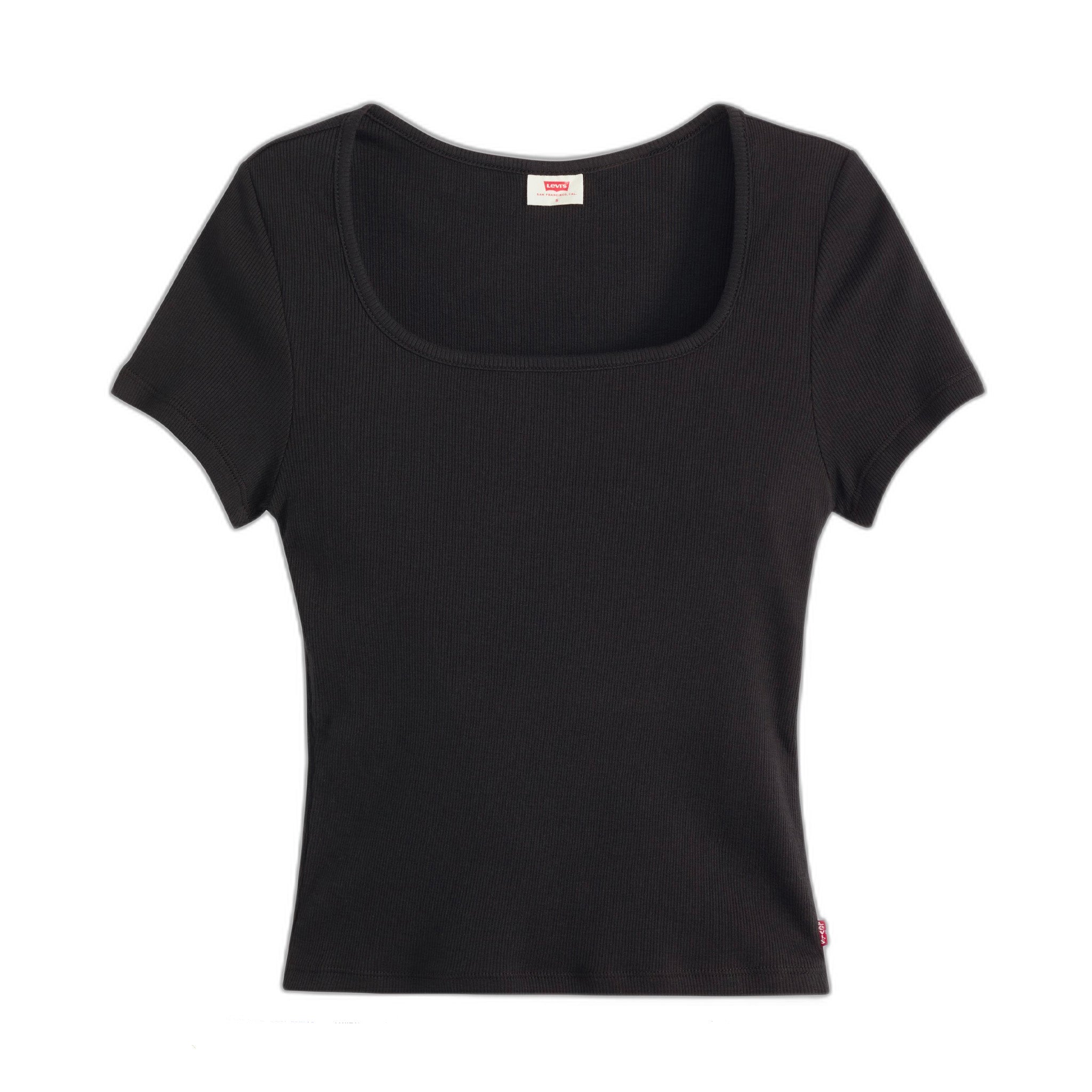 ESSENTIAL SQRD NECK TEE ANTHRACITE NIGHT