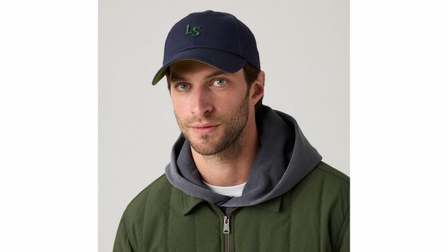 LS MONOGRAM CAP W NAVY BLAZER