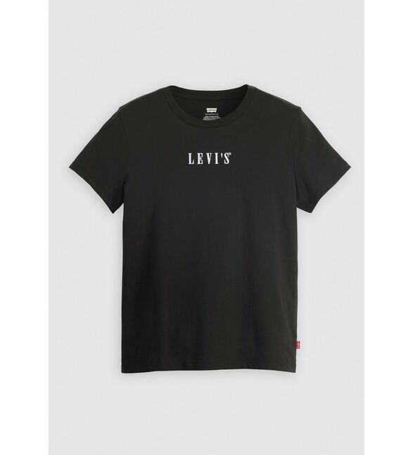 THE PERFECT TEE SERIF EMB CAVIAR