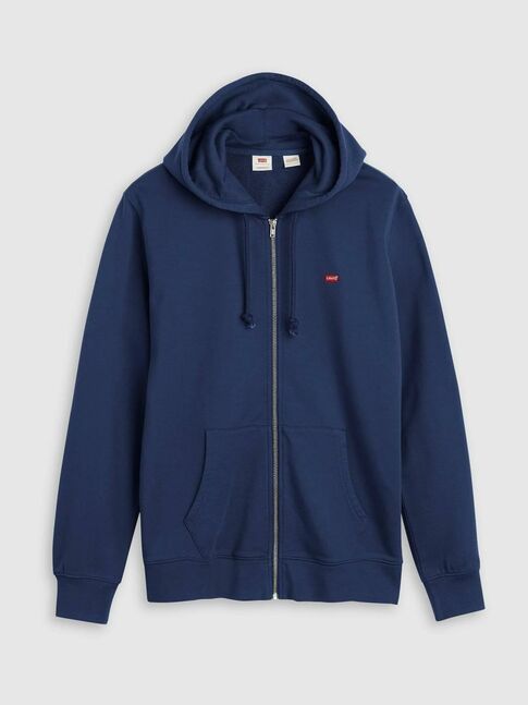 THE ORIGINAL HM ZIP UP NAVY BLAZER