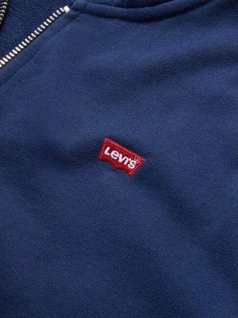 THE ORIGINAL HM ZIP UP NAVY BLAZER