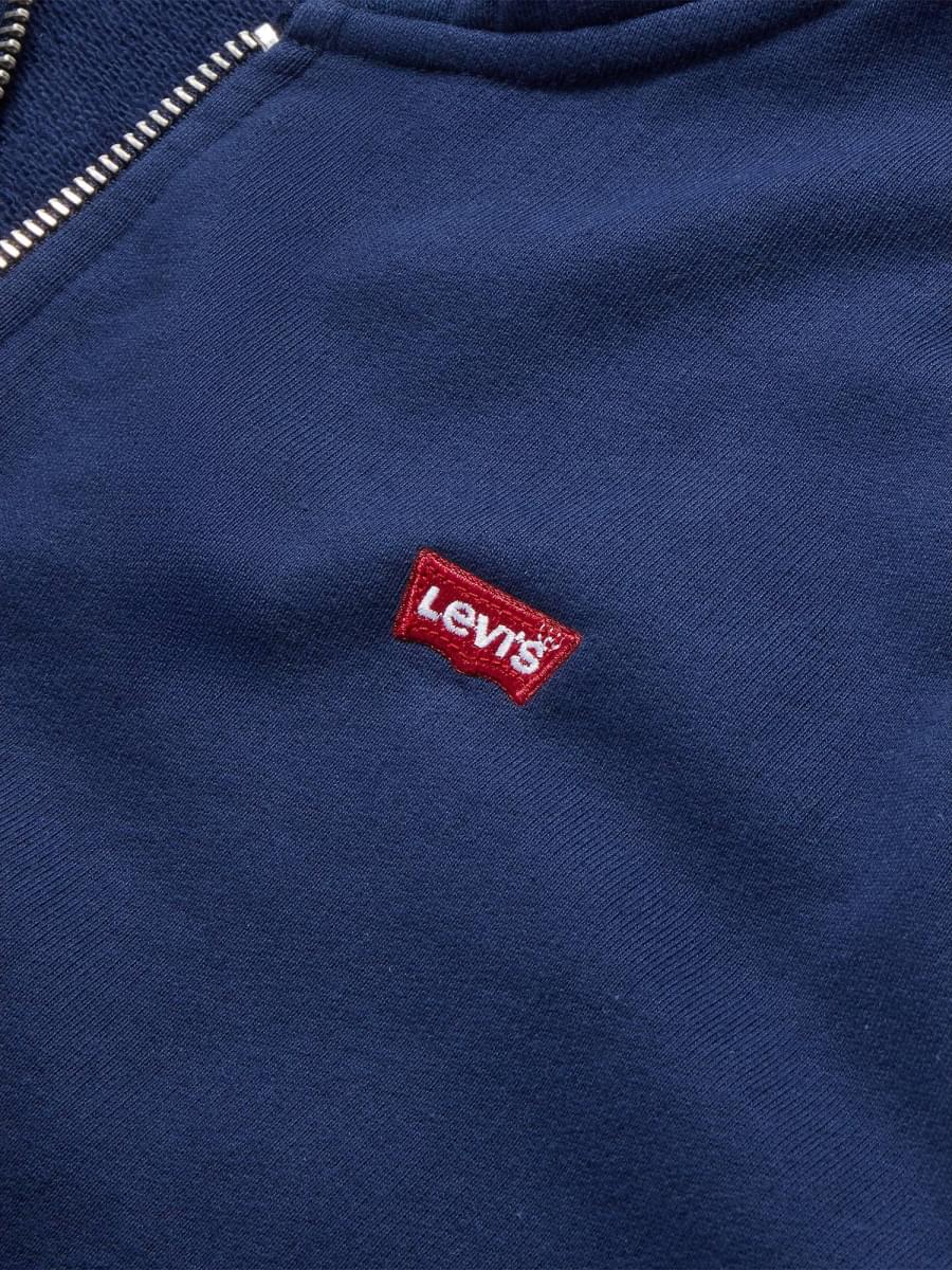 THE ORIGINAL HM ZIP UP NAVY BLAZER