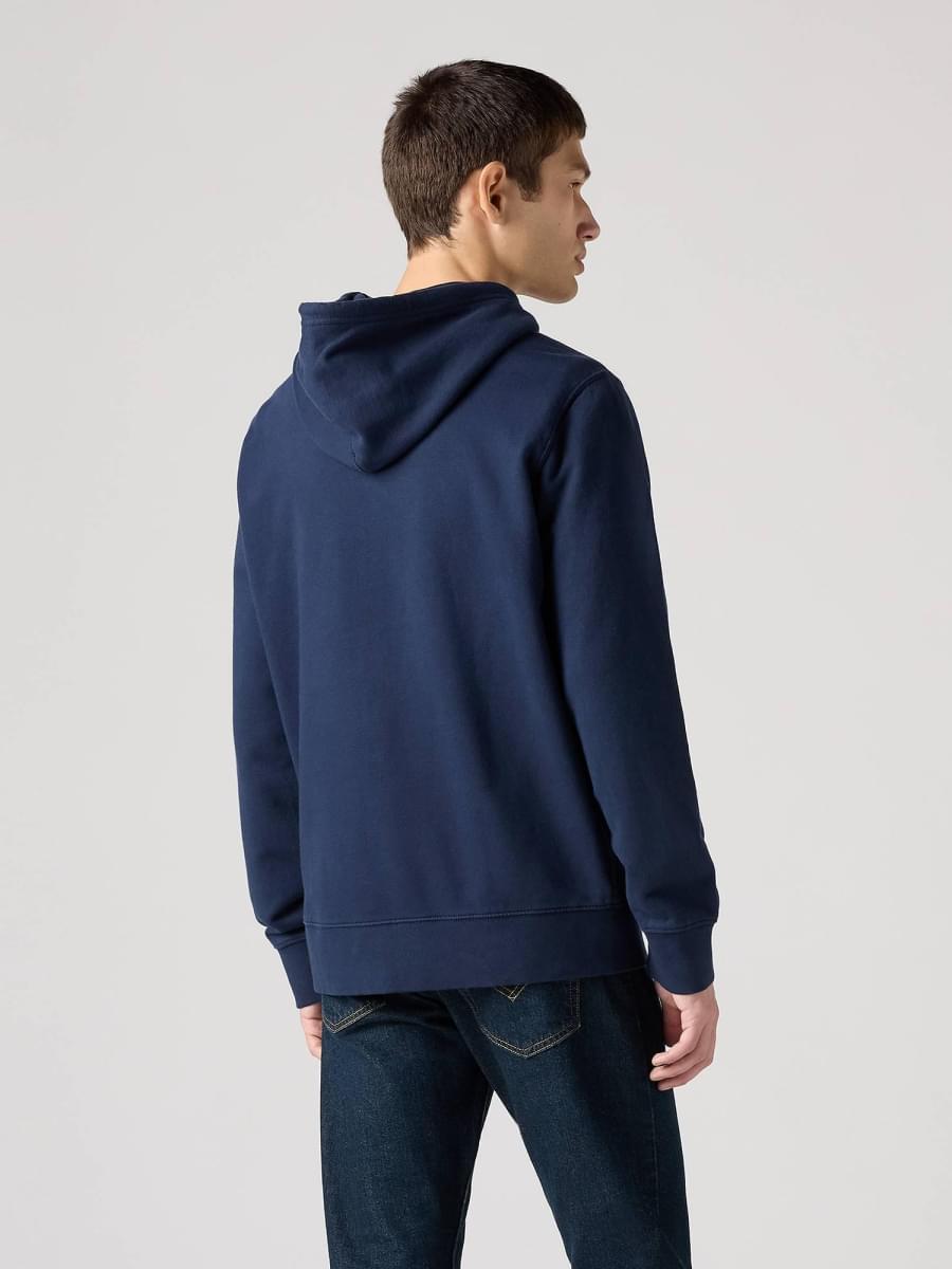 THE ORIGINAL HM ZIP UP NAVY BLAZER