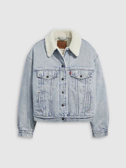 90S SHERPA TRUCKER MORNING SUNLIGHT