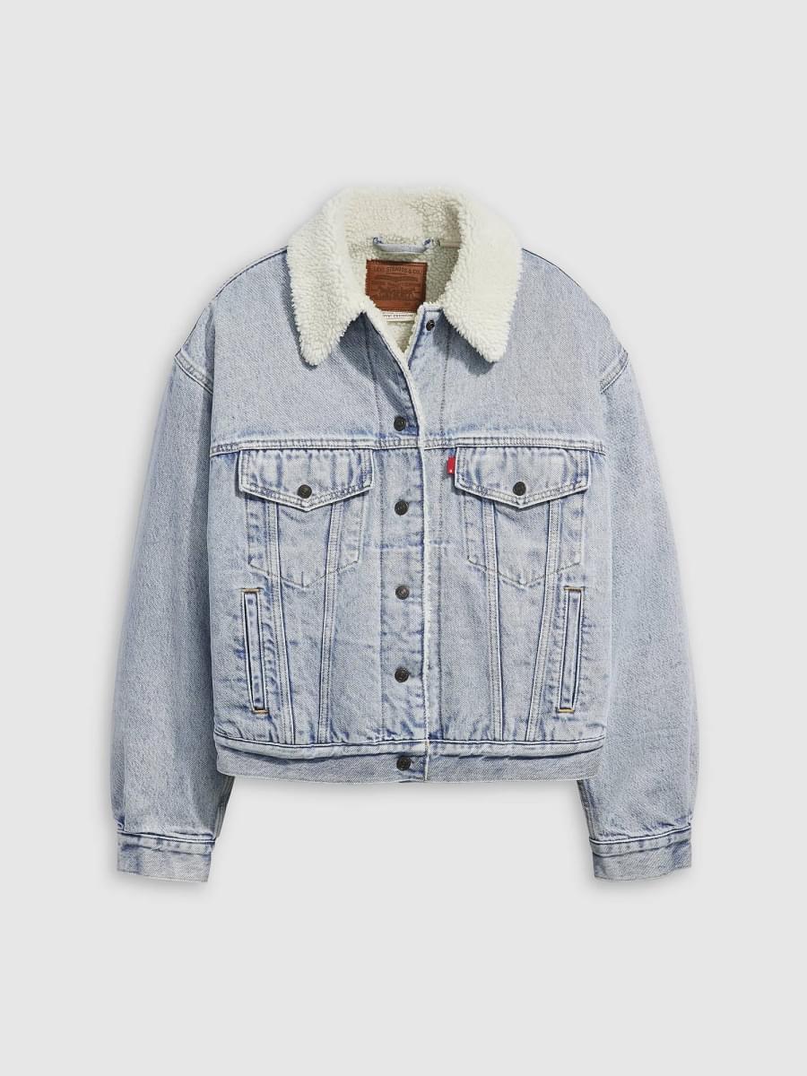 90S SHERPA TRUCKER MORNING SUNLIGHT