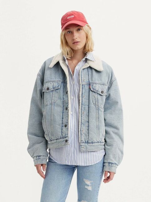 90S SHERPA TRUCKER MORNING SUNLIGHT